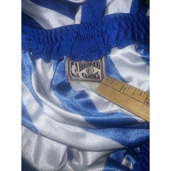 Vintage Hardwood Classic Breakaway Vintage Mens warm up Pants Blue White Striped - Picture 8 of 8